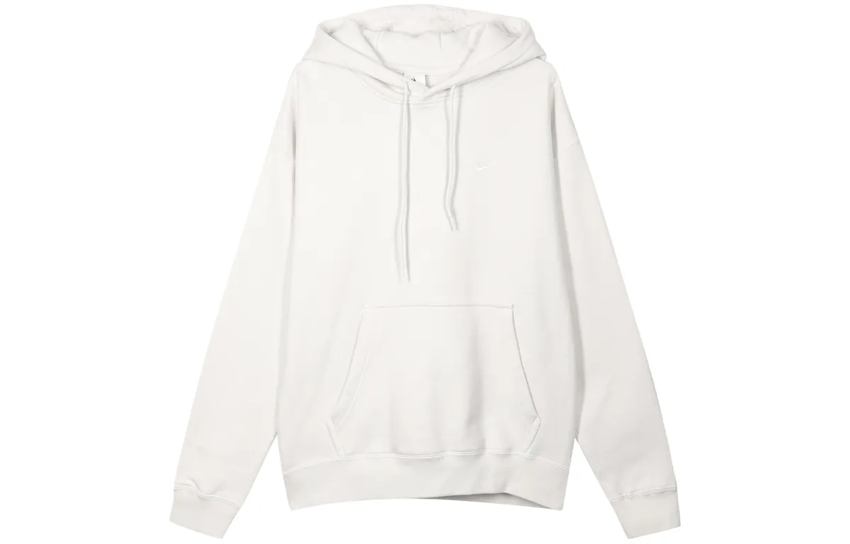 Nike Sweatshirts Men's White Hooded Moderate Regular