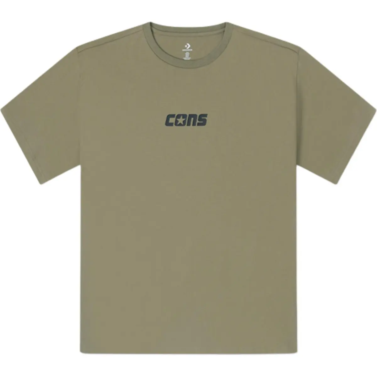 Converse T Shirt Unisex Olive Green