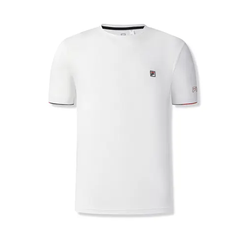 FILA Tennis T Shirt Men's Jade White