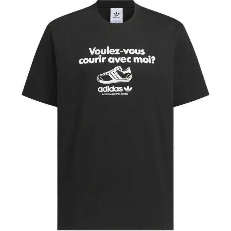 Adidas Originals T Shirt Unisex Black