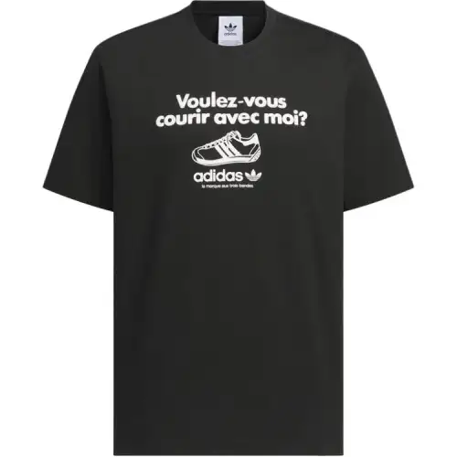 Adidas Originals T Shirt Unisex Black