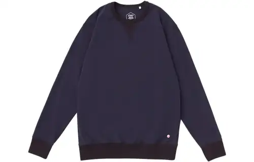 Asics Mj Stretch Woven Ls Top Sweatshirt Men's Marine Blue