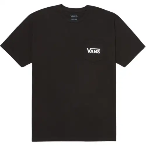 Vans T Shirts Men's Black Crew Neck