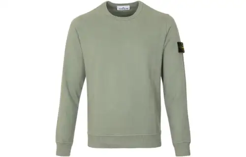 STONE ISLAND Compass-patch Crew-neck Sweatshirt