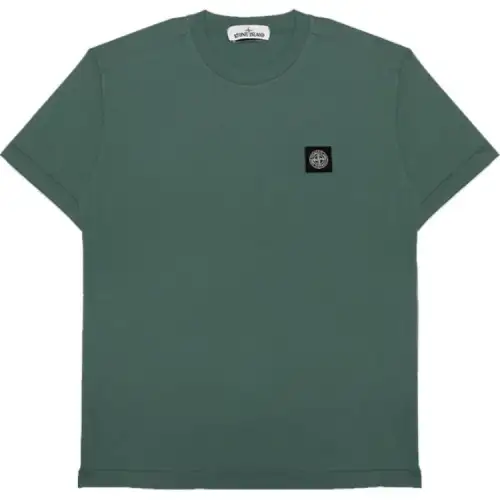 Stone Island Logo Patch Crewneck T-Shirt