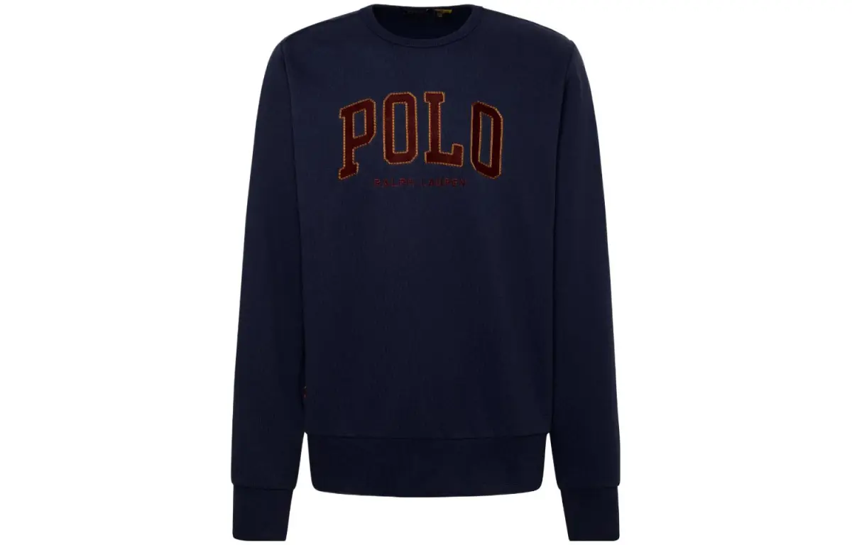 【Zoomed ImageryBest of: PromotionsPrevious Season】logo-embroidered crew-neck sweatshirt