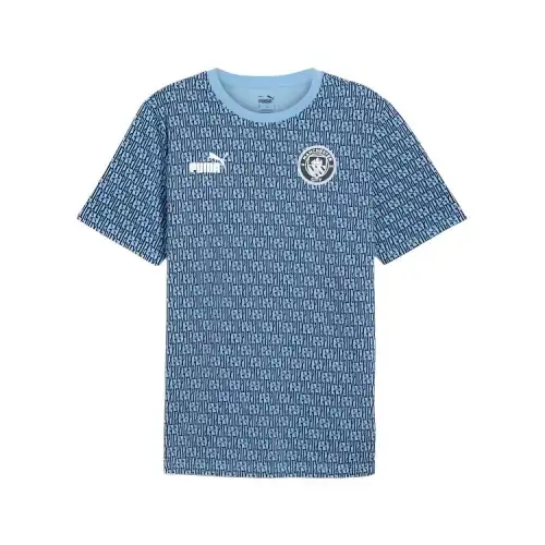 PUMA x MANCHENG,LIANMINGKUAN T Shirt Men's Club Marine Blue Team Light Blue