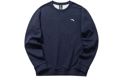 Anta Sweatshirt Men's Blue Heather Gray