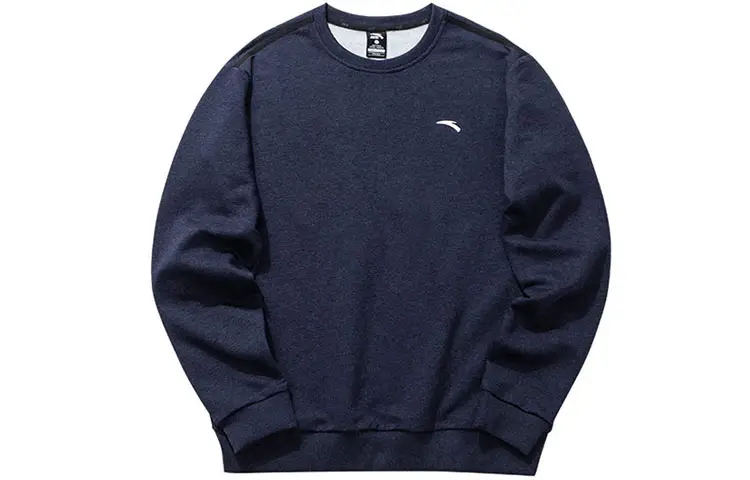Anta Sweatshirt Men's Blue Heather Gray