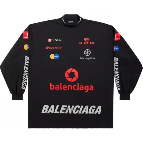 Balenciaga Sweatshirt Regular Fit Men's Black