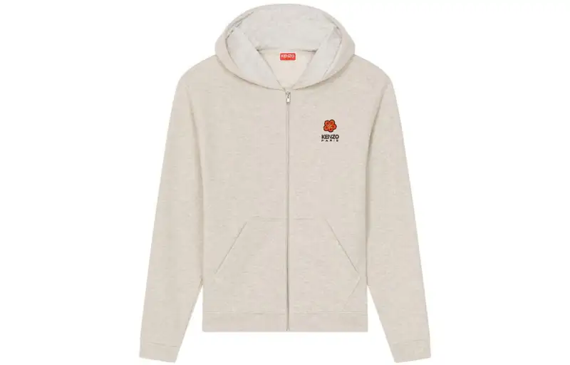 【Previous Season】embroidered-logo detail hoodie