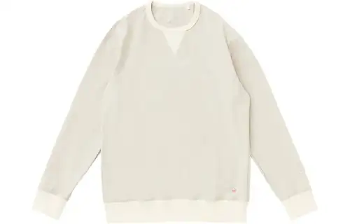 Asics Sports Style Clothing Sweatshirt Men's Ecru