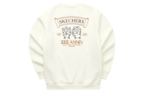 Skechers Sweatshirts Unisex Crew Neck Thickened Regular
