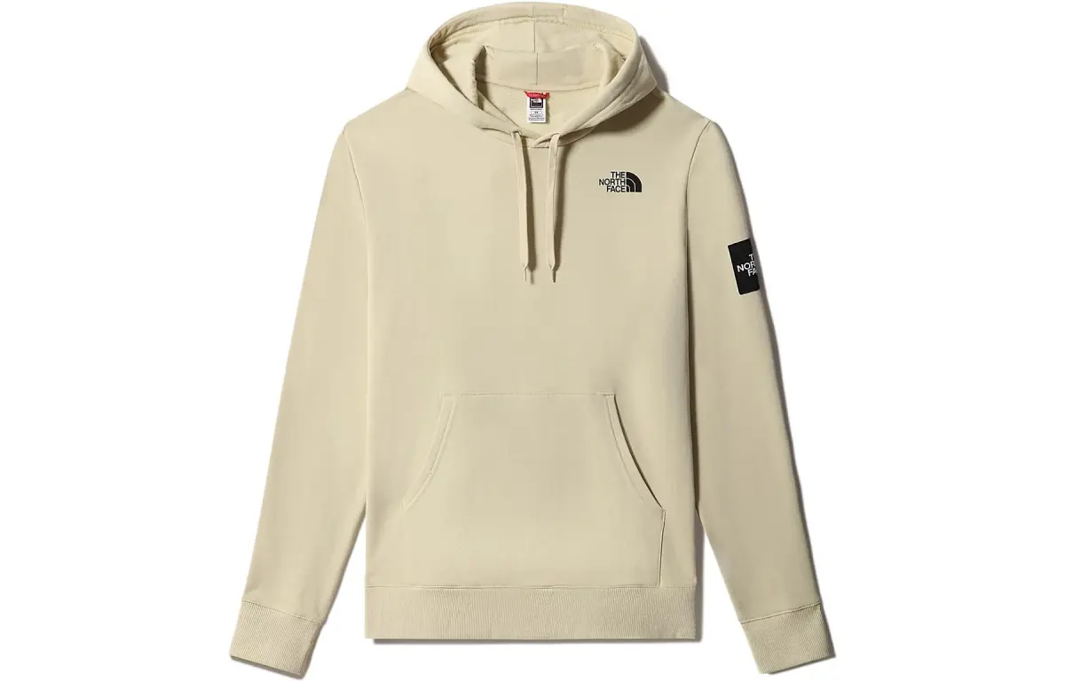 THE NORTH FACE Sweatshirts Men's Khaki Hooded Moderate Straight Fit
