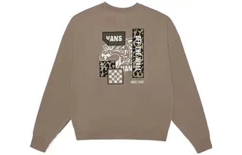 Vans Sweatshirt Unisex Light Umber