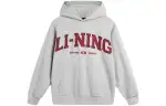 Li Ning Weekend Youth Sweatshirt Unisex Heather Gray Light Smoke Gray