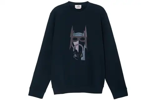 HERMES FW22 Sweatshirt Men's Marine Blue