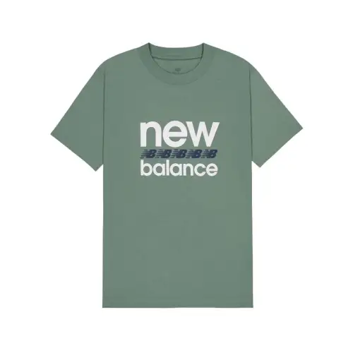New Balance SS25 T Shirt Men's Dark Green