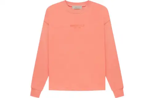 Fear Of God Essentials Sweatshirt Unisex Coral Red