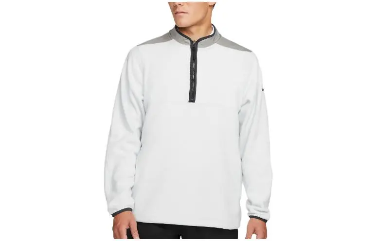 Nike Sweatshirts Men's White Stand Collar Moderate Other