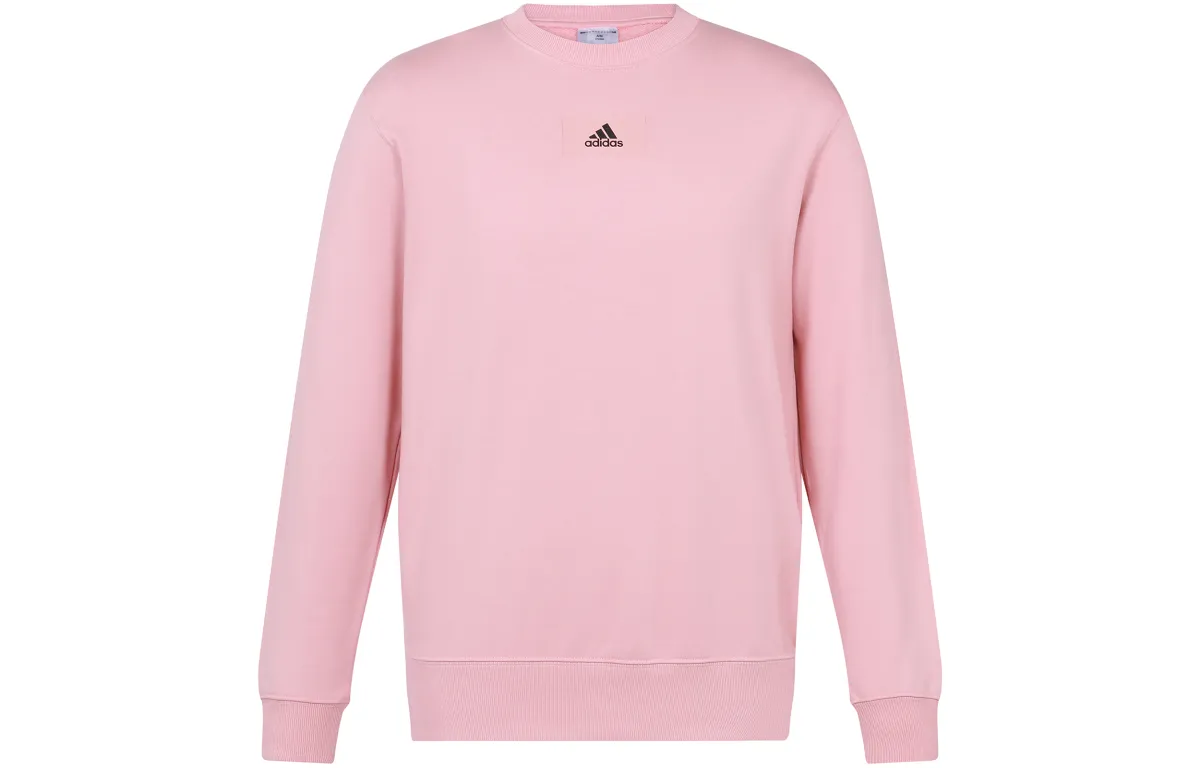 Adidas Sweatshirts Unisex Pink Crew Neck Moderate Other