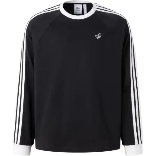 Adidas Originals 3 Stripes T Shirt Men's Black/White