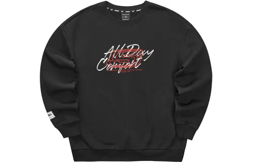 Skechers Colorful Sweatshirt Unisex Carbon Black