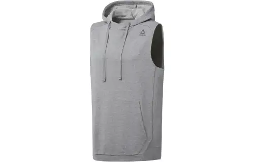 Reebok Sweatshirts Men's Gray Hooded Moderate Regular