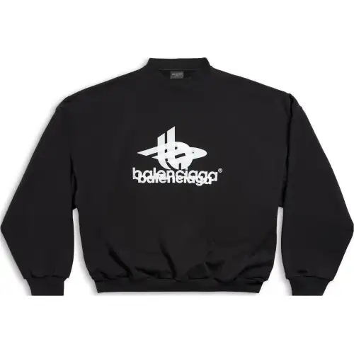 Balenciaga FW23 Sweatshirt Loose Fit Men's Black