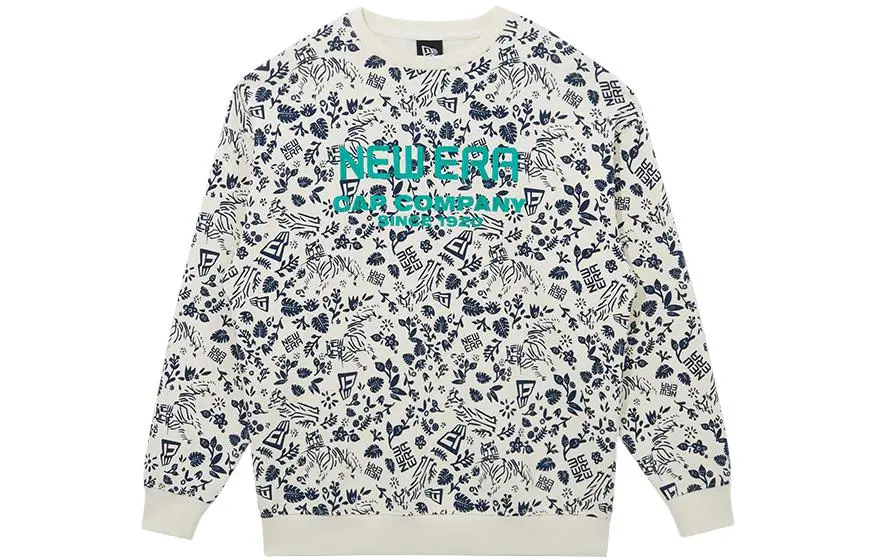 New Era Sweatshirt Unisex Ivory White