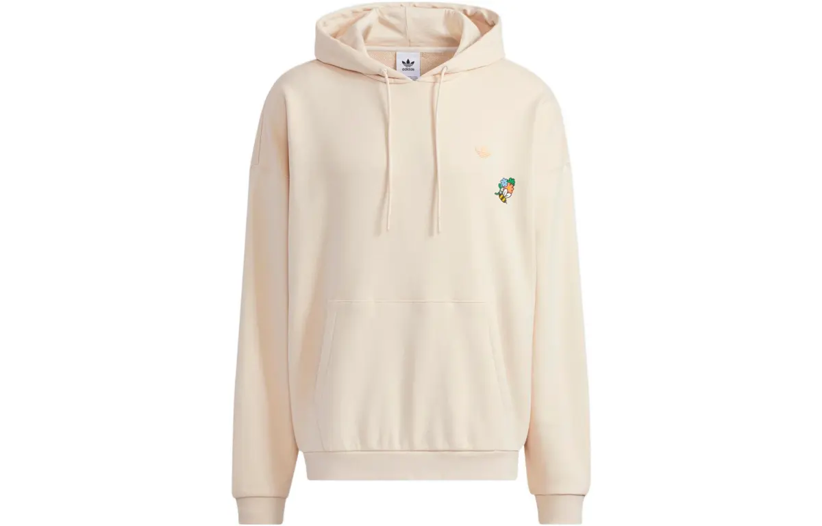 Adidas Originals Sweatshirts Men's Ecru Hooded Moderate Regular