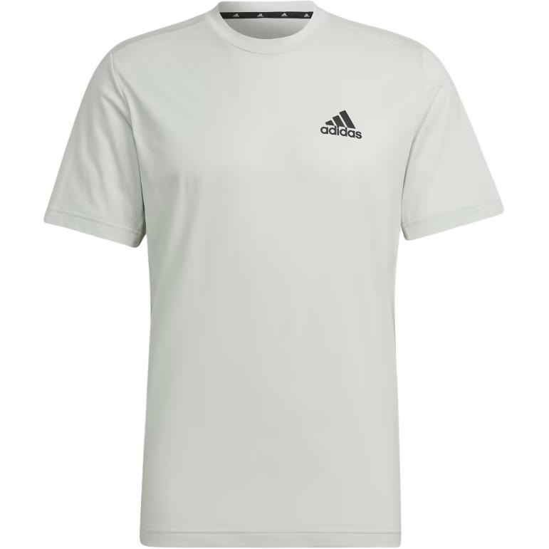Adidas AEROREADY Designed To Move Feelready T Shirt Men's Linen Green