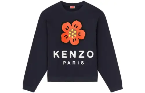 KENZO X Nigo Boke Flower Crewneck Sweatshirt Midnight Blue