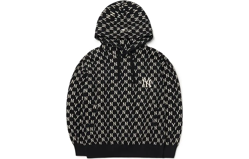 MLB Monogram Sweatshirt Unisex Black