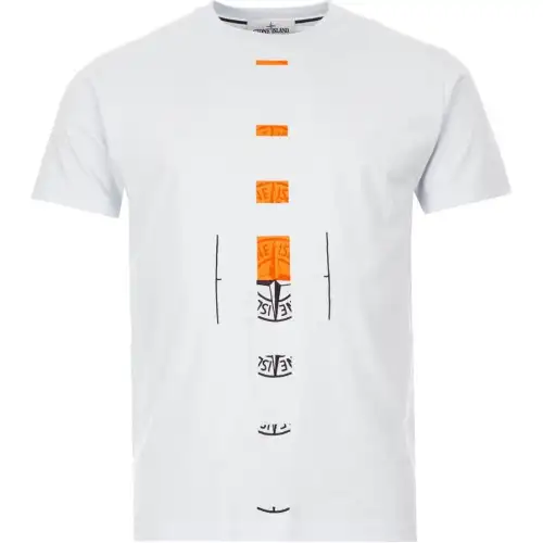 STONE ISLAND T Shirt Men's White