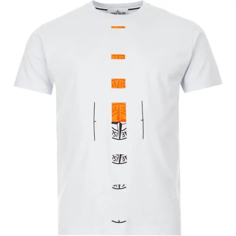 STONE ISLAND T Shirt Men's White