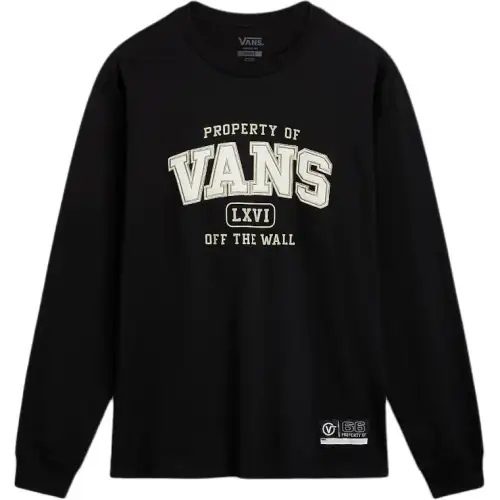 Vans Property Of Langarmshirt T Shirt Unisex Black