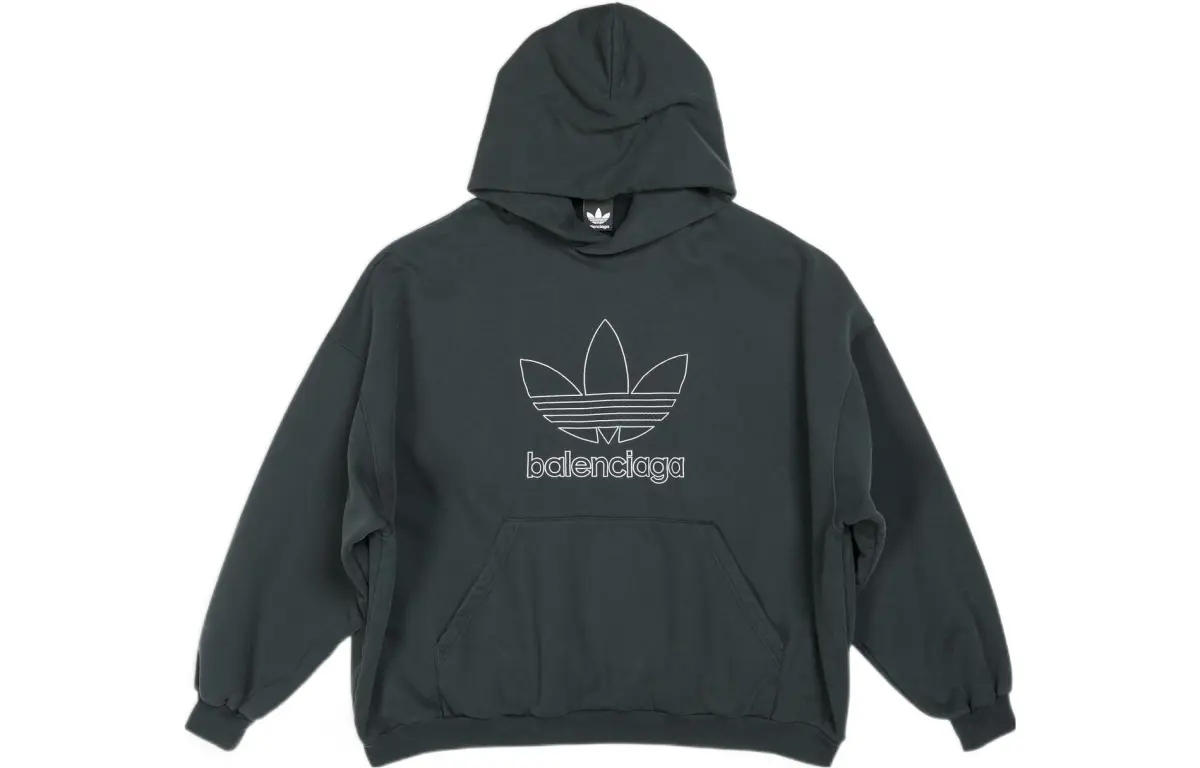 Balenciaga Sweatshirt Unisex Dark Green