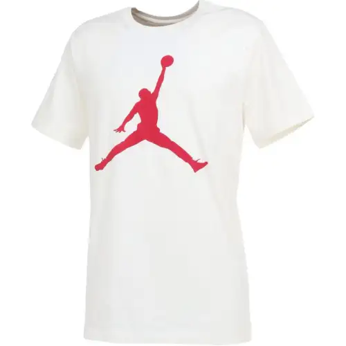 Jordan T Shirts Men's White Crew Neck Moderate