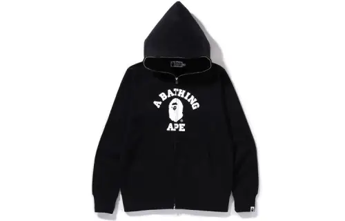 Bape College Full Zip Hoodie