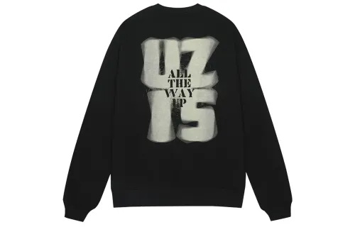 UZIS Sweatshirts Men's Crew Neck Moderate Regular