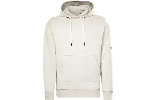 Reebok Sweatshirts Men's White Hooded Moderate Regular