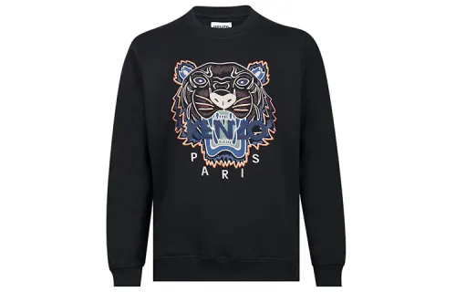KENZO Classic Tiger Head Sweatshirt Men's Black