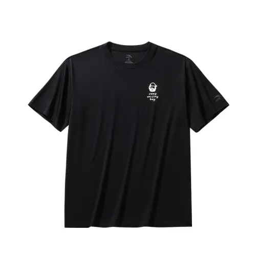 Anta Life Collection T Shirt Men's Basic Black