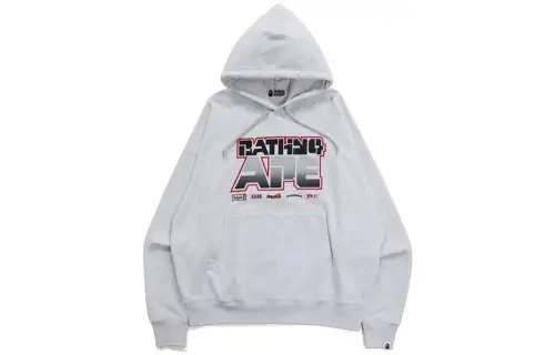 Bape Graphic #1 Loose Fit Pullover Hoodie