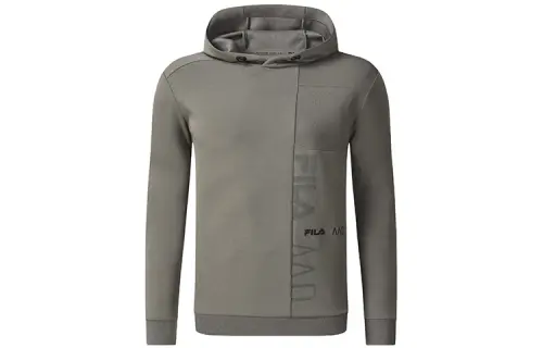 FILA Athletics Sweatshirts Men's Serpentine Green Hooded Moderate Regular