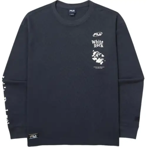 FILA ROCK T Shirt Unisex Indigo