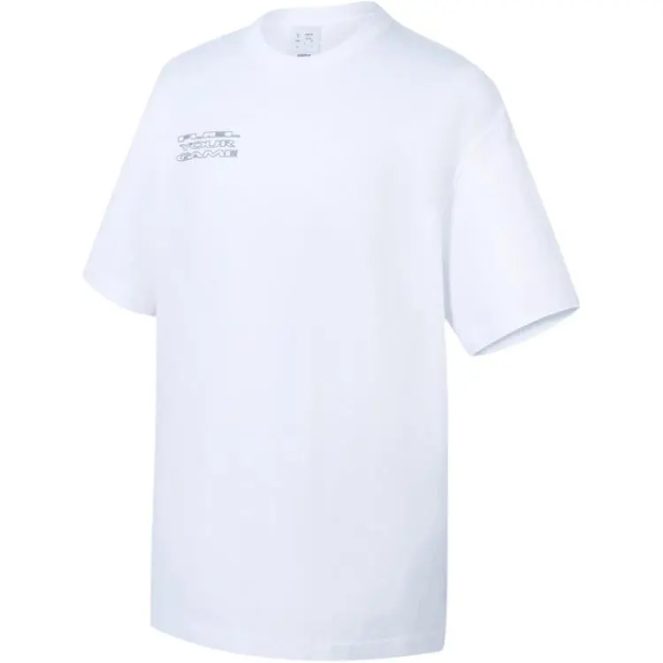 Adidas Drop Shoulder Sleeve T-Shirt Men's White