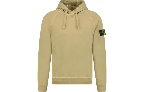STONE ISLAND Sweatshirts Men's Dark Beige Hooded Moderate Regular