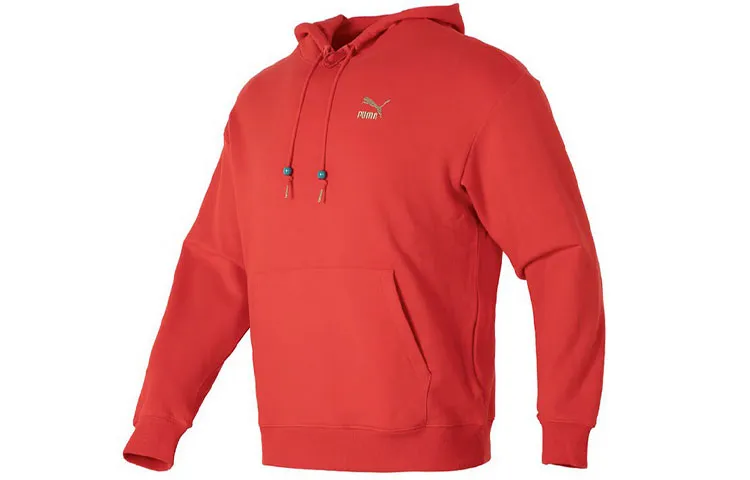PUMA CNY Sweatshirts Unisex Red Hooded Moderate Other